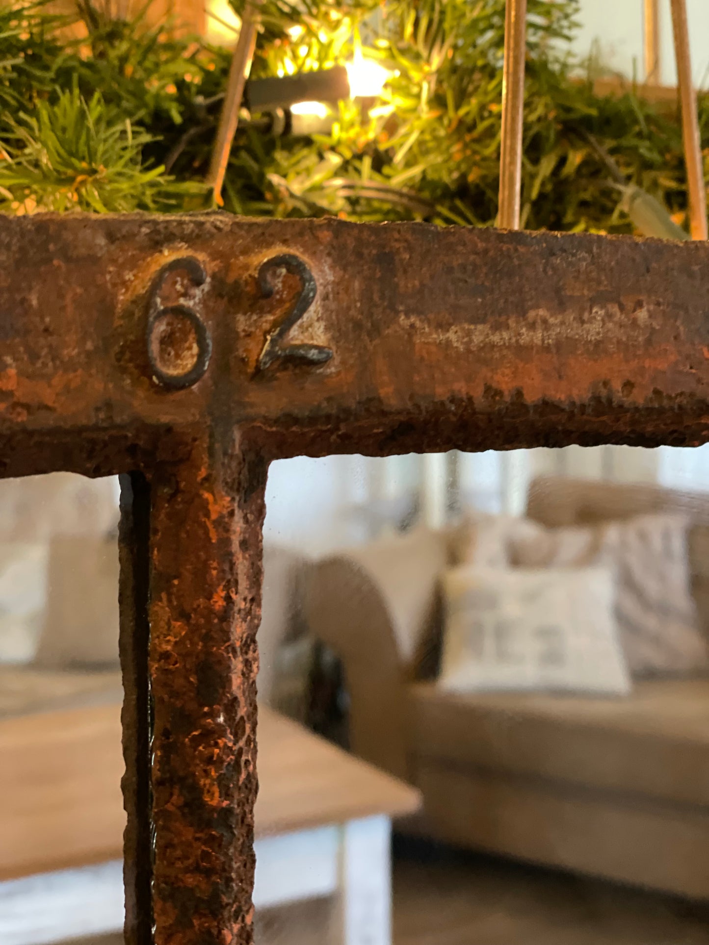 Prachtig raamwerk van antieke grote spiegel