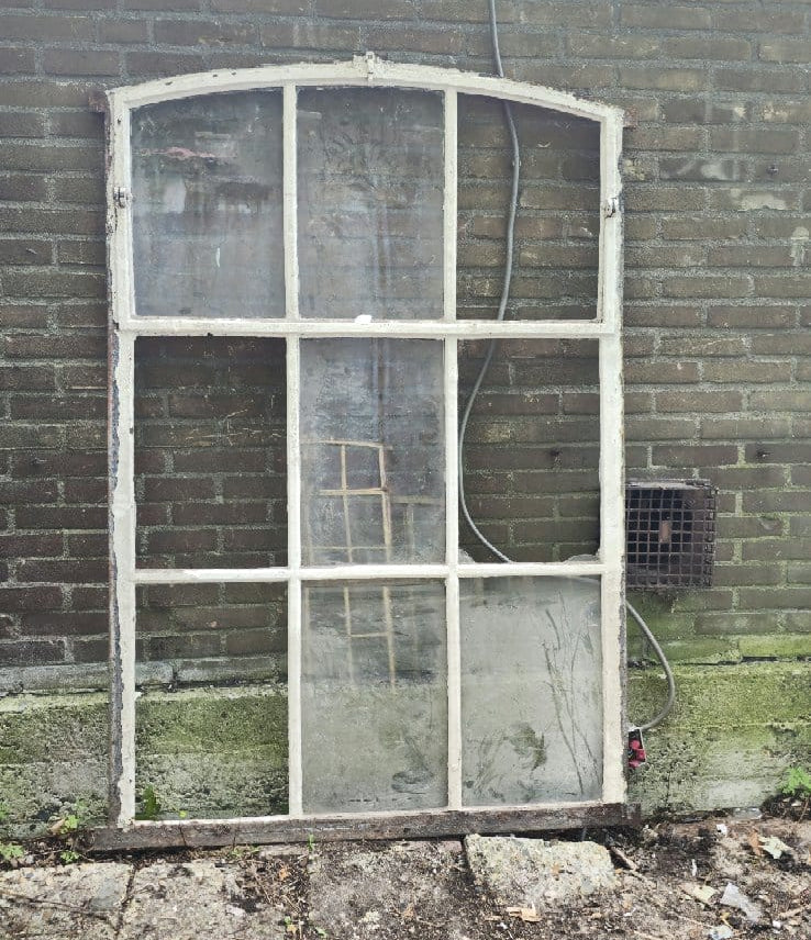 XIII - Grote Gietijzeren Spiegel - 167x110cm