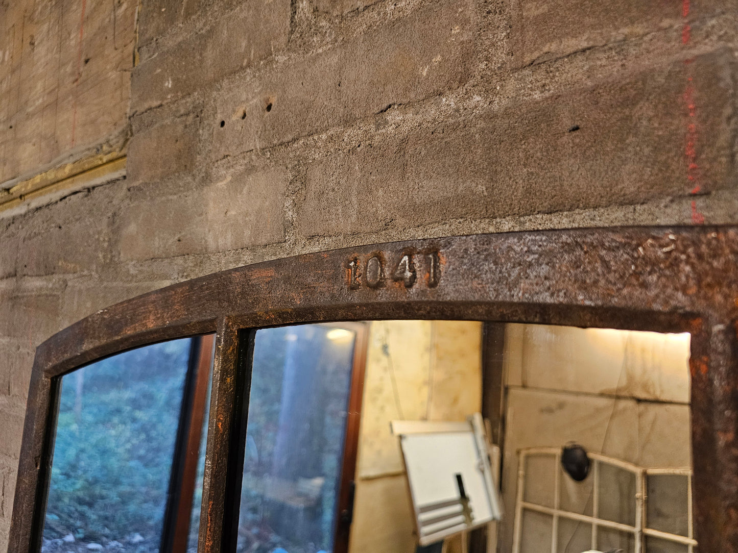 IX -Stalraam Spiegel - 100x80cm