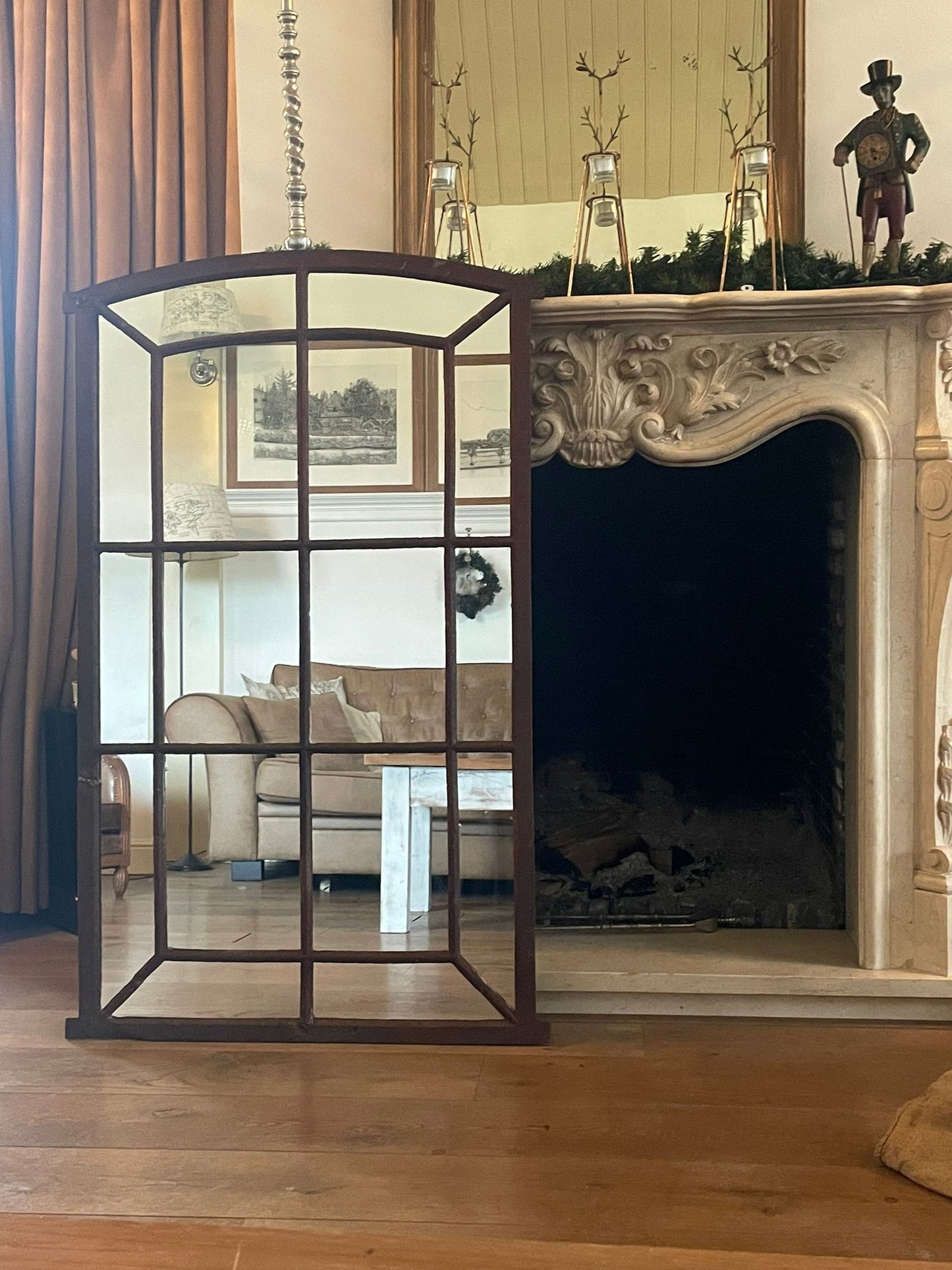 Grote staande spiegel