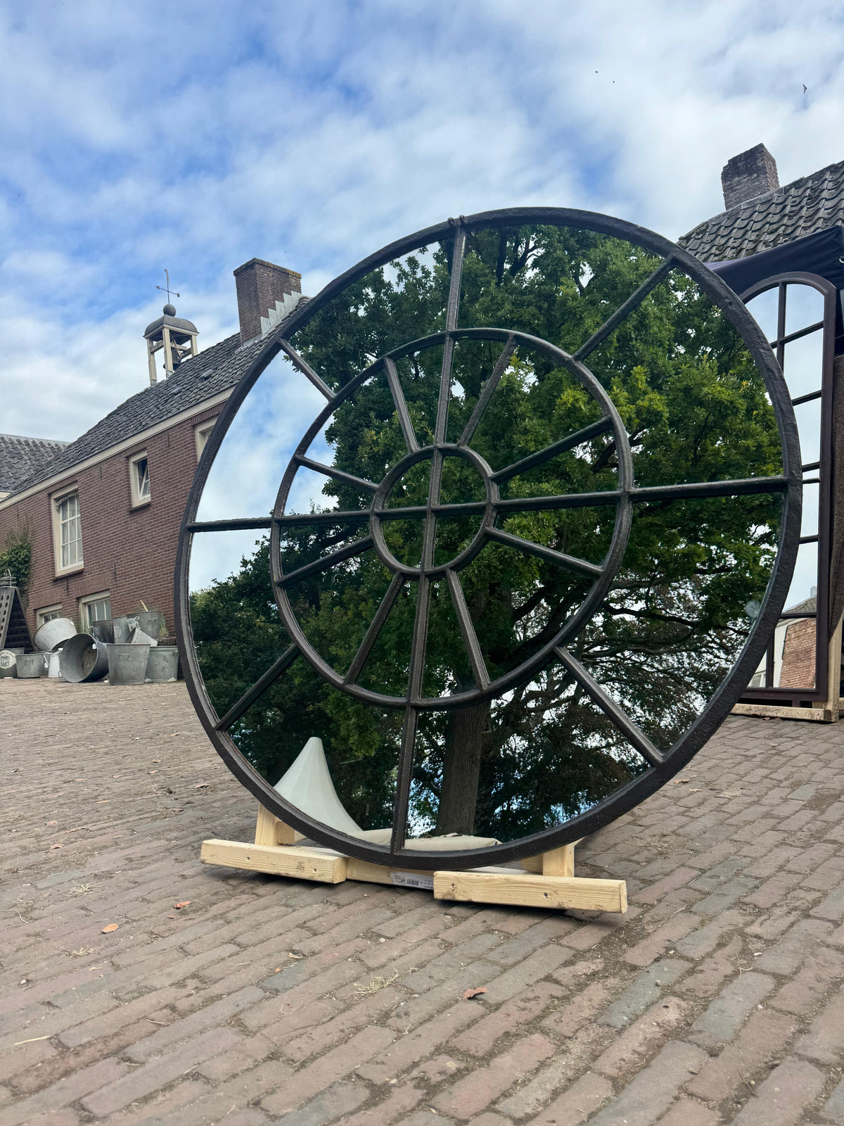 140Ø | Gietijzeren Stalraam