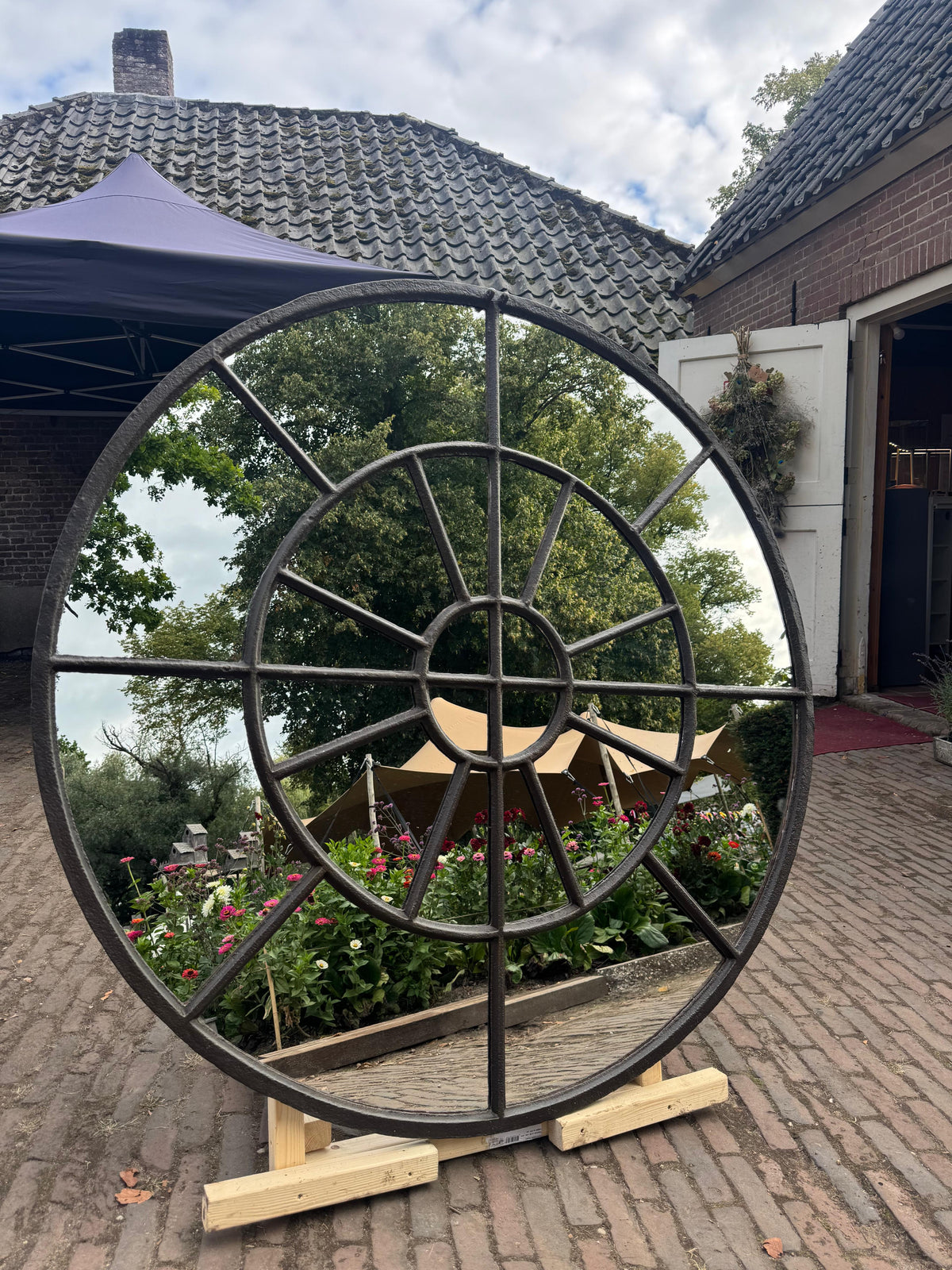 140Ø | Gietijzeren Stalraam